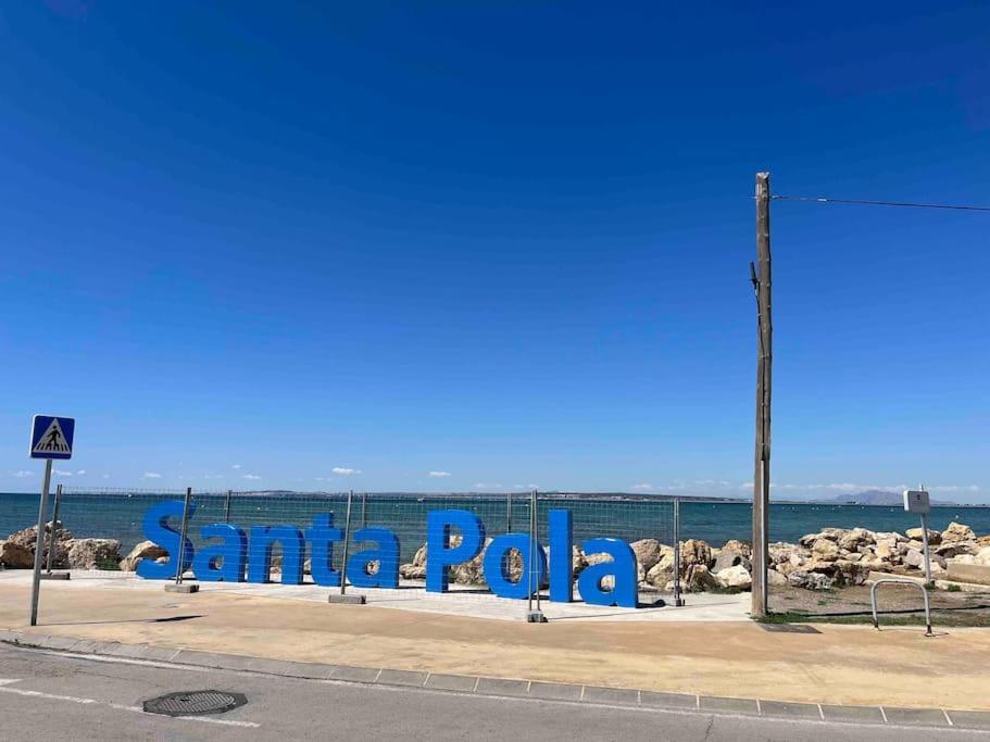 סנטה פולה Apartamento Con Preciosas Vistas A Pie De Playa מראה חיצוני תמונה