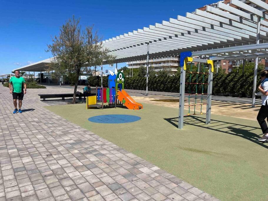 סנטה פולה Apartamento Con Preciosas Vistas A Pie De Playa מראה חיצוני תמונה