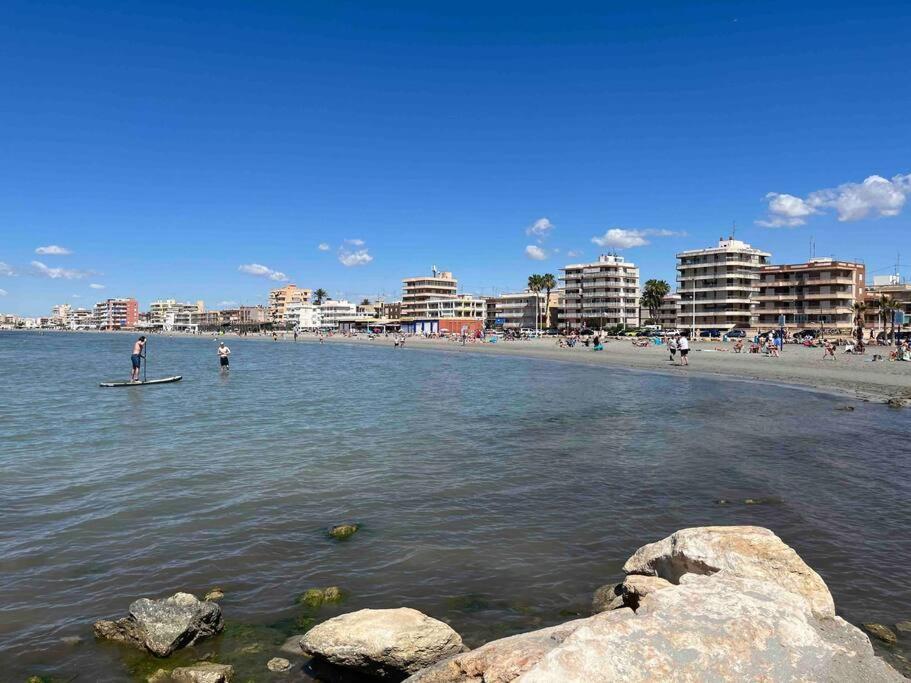 סנטה פולה Apartamento Con Preciosas Vistas A Pie De Playa מראה חיצוני תמונה